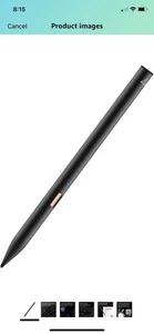 Adonit Note2 (Black) Dust-proof and waterproof Stylus Pen for iPad Precise - Picture 1 of 2