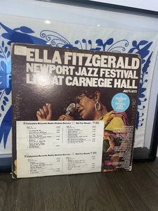 LP Ella Fitzgerald  Live At Carnegie Hall 1973 COL. MINTY & 30 By ELLA - Picture 1 of 4