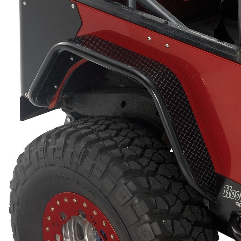 For Jeep Wrangler 1997-2006 Warrior 7304 Rear Tube Fender Flares Foto 1 de 3