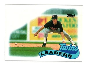1989 Topps #429 Twins Leaders Minnesota Twins - Picture 1 of 2