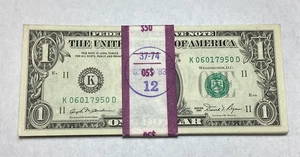 50 Consecutive Series 1981 One Dollar Notes Uncirculated (See Photos) - Picture 1 of 6
