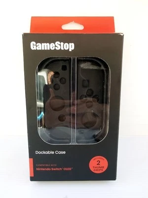 Nintendo Switch OLED Dockable Case Black (Gamestop) WITH SCREEN PROTECTOR - Image 1 of 4