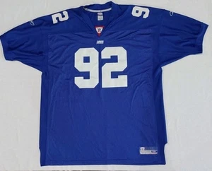 REEBOK AUTHENTIC MICHAEL STRAHAN NFL NEW YORK GIANTS JERSEY 56 - Picture 1 of 11