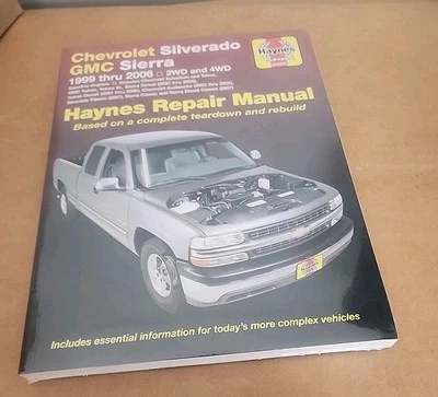 HAYNES PUBLICATIONS Haynes Repair Manual #24066 Chevrolet Silverado & GMC Sierra 1999-2006 2WD & 4WD
