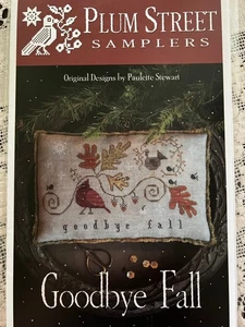 Plum Street Samplers- Goodbye Fall Chart - Picture 1 of 2