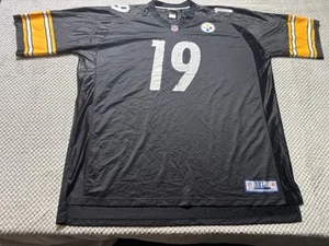 NFL Pittsburgh Steelers Jersey #19 Smith-Schuster Jersey SIZE Adult 5XL Proline - Picture 1 of 9
