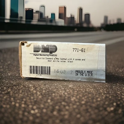 DMP 771-61 Security Command Alpha Keypad 4-Zone Door Relay – New Open Box - Image 1 of 4