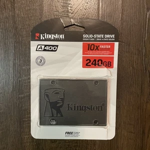 Kingston SSD 240GB A400 2.5” Internal Solid State Drive SA400S37/240G-READ - Afbeelding 1 van 4