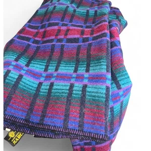 New Vintage RARE Pearce Woolrich Aztec Throw Blanket 60”x 84" Wool Blend 90's - Picture 1 of 4