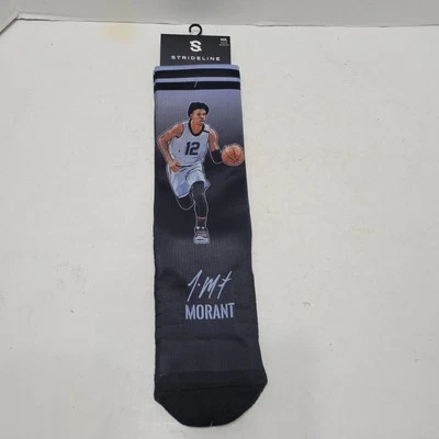 NUEVOS CALCETINES STRIDELINE JA MORANT CÓMODOS SUB COMPLETOS Talla M/L MEMPHIS GRIZZLIES  Foto 1 de 4