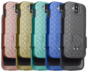 Kickstand Case Cover + Belt Clip Holster for Kyocera Duraforce Pro E6810 E6820 - Picture 1 of 17