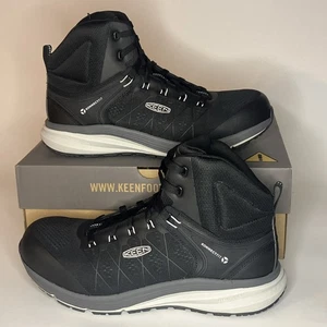 KEEN® Men's 12 EE WIDE Utility Vista Energy Mid Carbon-Fiber Toe EH Work Boot - Picture 1 of 24