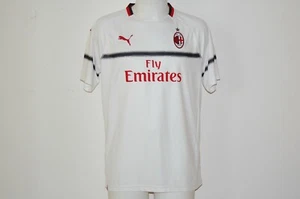 MAGLIA MILAN PUMA UEFA SPONSOR WORN JERSEY PREPARATA SHIRT 2018-2019 SZ.M - Imagen 1 de 5