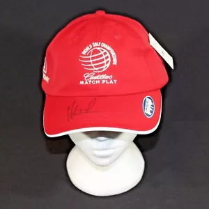 Cappello berretto baseball Hunter Mahan firmato 2015 Cadillac Match Play Harding Park NUOVO - Foto 1 di 12