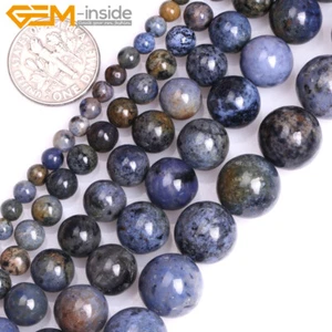 Dumortierite Blue Sunset Beads For Jewelry Making 6mm 8mm 10mm Natural Gemstone - Picture 1 of 36