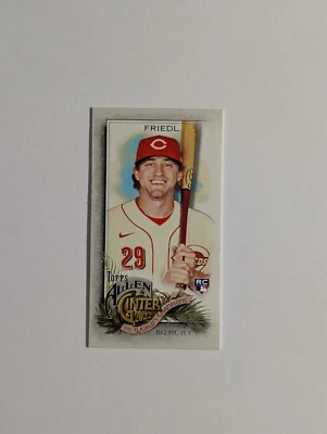 2022 Topps Allen & Ginter - Mini A&G Back #159 T.J. Friedl RC Rookie - Image 1 of 2