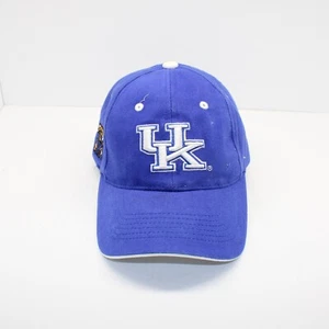 HMI Kentucky Wildcats Ball Cap Adjustable Strap Embroidered Hat Blue & White - Picture 1 of 6