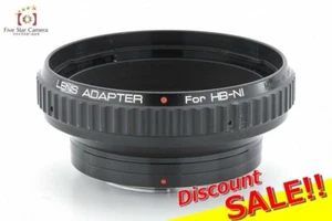 【20％OFF Sale】Excellent+++!! Lens Adapter Hasselblad Lens to Nikon F Mount Body - Picture 1 of 8