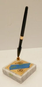 Boeing 30 Years of Service Award Italian Marble Base Pen Holder - Picture 1 of 4