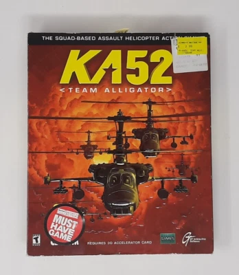 KA52 Team Alligator Big Box PC 2000 CD-ROM - Image 1 of 4