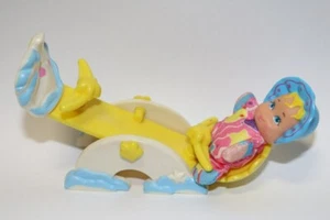 Vintage Galoob "So Small Babies" Sentiment See Saw & Baby Joy (1989) - Picture 1 of 6
