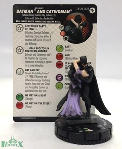 Heroclix 2021 Convention Exclusives set Batman and Catwoman #DP21-001 w/card! - Bild 1 von 1