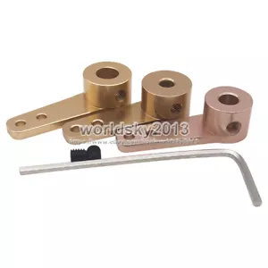 1x 3.1mm/4mm/5mm RC Car Steering Servo Half Arm Aluminum Pitman Arm Rudder Horn - Picture 1 of 10