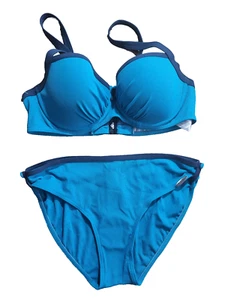 Sunflair Bikini Größe 38 B Cup Bademode Türkis Trägerbikini Bügel Badebekleidung - Bild 1 von 2