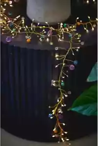 Kaleidoscope - 100 LED Indoor Light Chain With Built In Timer - Battery Powered - Picture 1 of 5