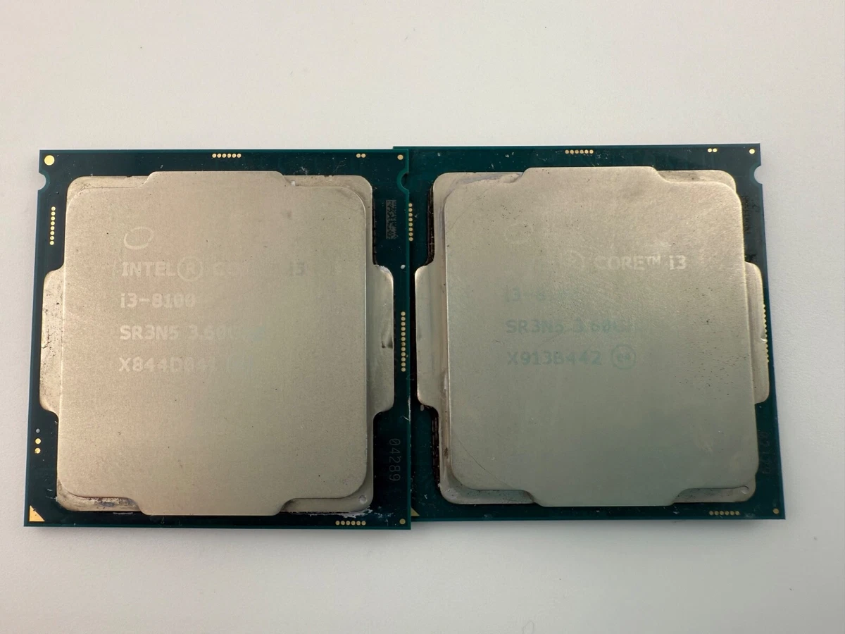Intel Core i3-8100 Processor Model Computer Processors (CPUs) for