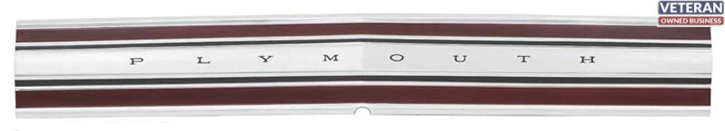 Trunk Trim Finish Panel "PLYMOUTH" 字母 68 Road Runner — 第 1/1 张图片