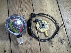 Vintage Muscle Bike Fahrradtacho Tachomat IKU Kabel & Antrieb 26" Räder - Bild 1 von 9