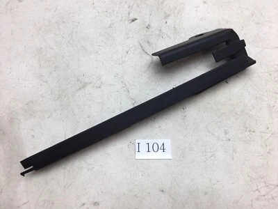 2002 2003 2004 2005 AUDI A4 B6 ПЕРЕДНИЙ ПРАВЫЙ СИДЕНЬЕ РЕЛЬС ЧЕХОЛ ЧЕРНЫЙ OEM - Изображение 1 из 3