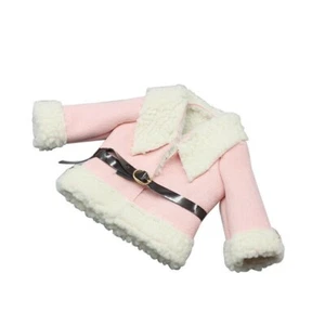 Puppenkleidung Kunstleder Sherpa Mantel mit Gürtel Outfit für 18 in American Girl - Bild 1 von 9