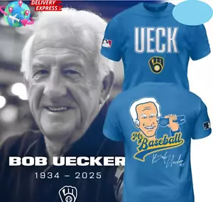 Hot Men Bob Uecker Blue 3D T-Shirt Gift For Fans II985 - Picture 1 of 2