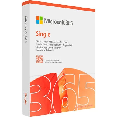 Microsoft Office M365 Single1 Person , deutsch - Bild 1 von 3