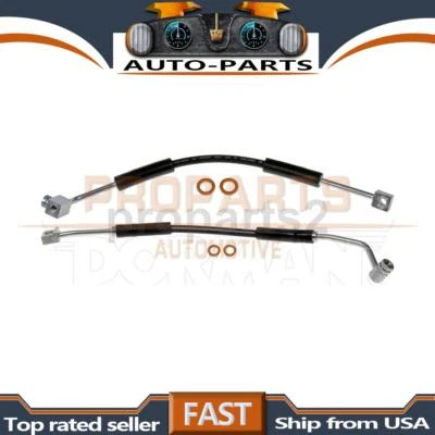 2x Kit de manguera de freno hidráulico delantera para Ford Ranger 1989-1994 2,3 L tracción trasera Foto 1 de 4