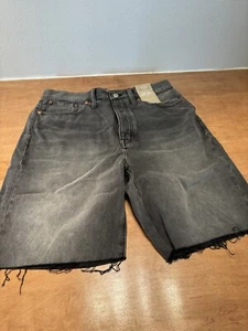 Nuovissimi pantaloncini denim lunghi Madewell grattacieli lavati Bronxdale taglia 29 - Foto 1 di 6