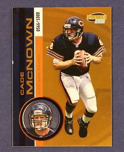 2001 Pacific Invincible #43 Cade McNown #d Bears - Picture 1 of 2