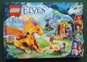 Lego 41175 Elves - Fire Dragon's Lava Cave - Brand New Retired set - Picture 1 of 6
