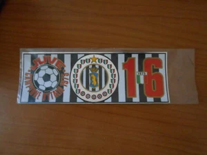 adesivo stickers JUVENTUS CAMPIONE D'ITALIA 1975 - 16° scudetto - Picture 1 of 1