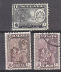Malaya  3   Stamps Used