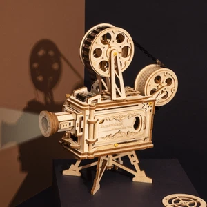 Robotime 3D Rompecabezas Hágalo usted mismo Madera Vitascopio Kits de Construcción Proyector de Películas Juguete Regalo - Imagen 1 de 12