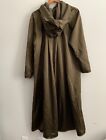 VTG Sackables Long Coat, Chocolate Brown, Size Small, Hood