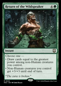 *MtG: RETURN OF THE WILDSPEAKER - Commander Modern Horizons 3 Rare - * - Bild 1 von 1