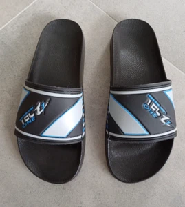 Badeschlappen Herren Gr. 43 NEU schwarz Badeschuhe Flipflops Strandschuhe Sommer - Bild 1 von 3