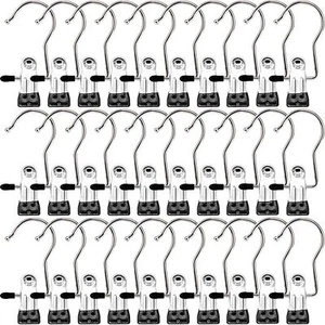 Boot Hangers Clips Laundry Hooks Hanging Clips Clothes Pins Closet Hanger Org... - Picture 1 of 7