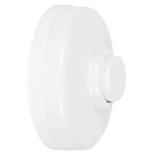 Klingel Klingeltaster Aufputz rund Ø 50mm 1 fach Kunststoff weiss Grothe - Bild 1 von 1