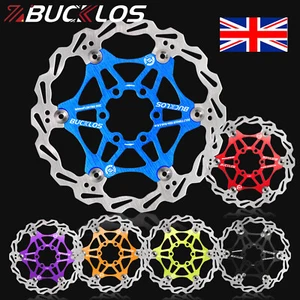 Floating Brake Disc Rotor 160 180 203mm Mountain Bicycle ATM Road 6 Bolts Wheel - Picture 1 of 21