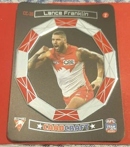 2021 team Coach Card Craft Lance Franklin CC-16 #2 - Sydney Swans - Imagen 1 de 1